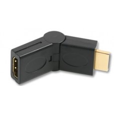180 Degree Swivel HDMI Socket to Plug Adaptor